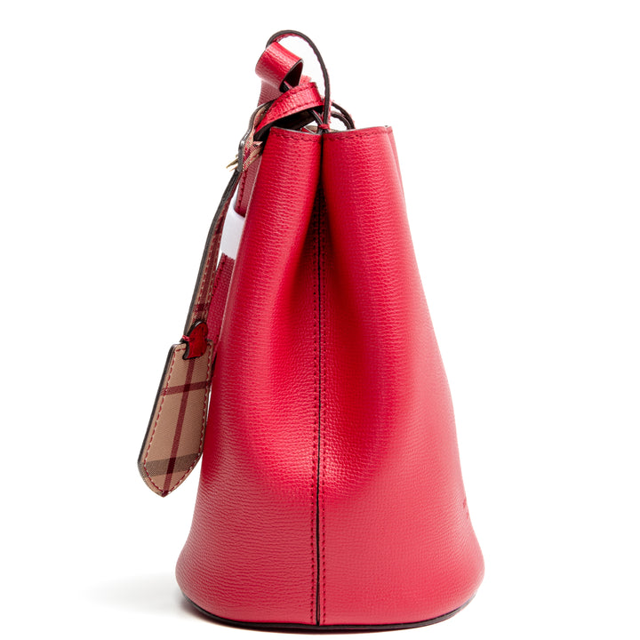 BURBERRY Lorne Beuteltasche - Rot