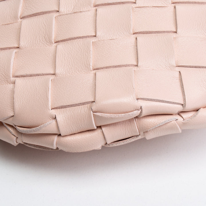 BOTTEGA VENETA Intrecciato Mini Sardine Umhängetasche - Lotus Pink