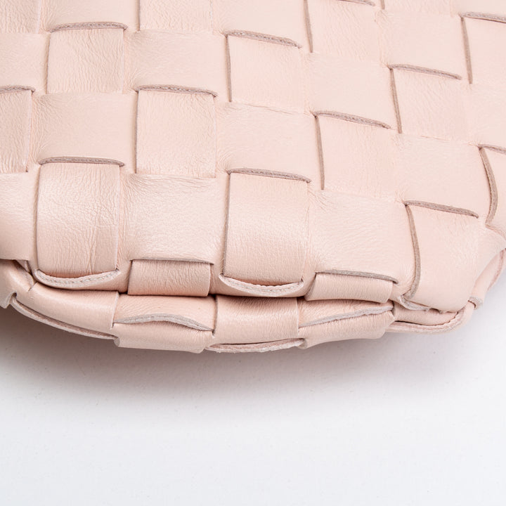 BOTTEGA VENETA Intrecciato Mini Sardine Umhängetasche - Lotus Pink