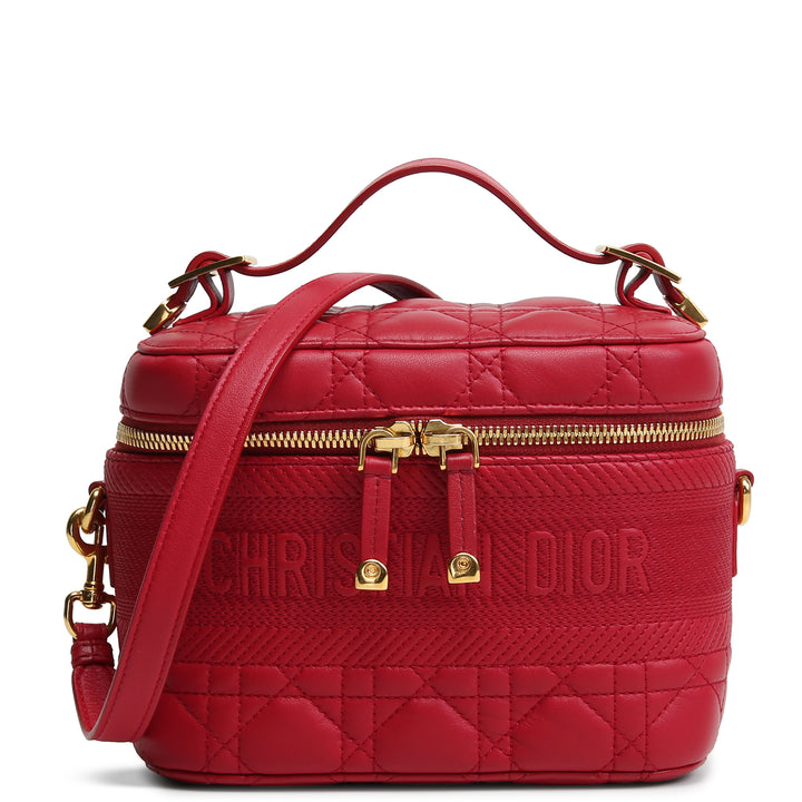 CHRISTIAN DIOR Diortravel Kosmetikkoffer - Rot