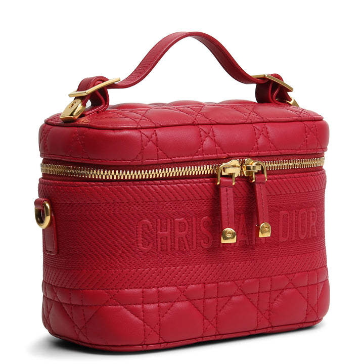 CHRISTIAN DIOR Diortravel Kosmetikkoffer - Rot