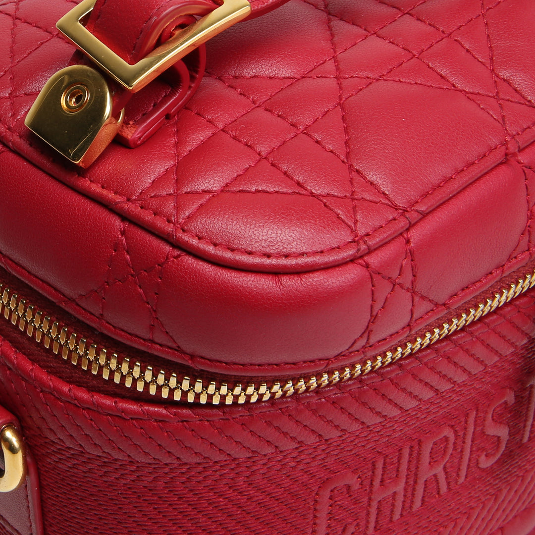 CHRISTIAN DIOR Diortravel Kosmetikkoffer - Rot