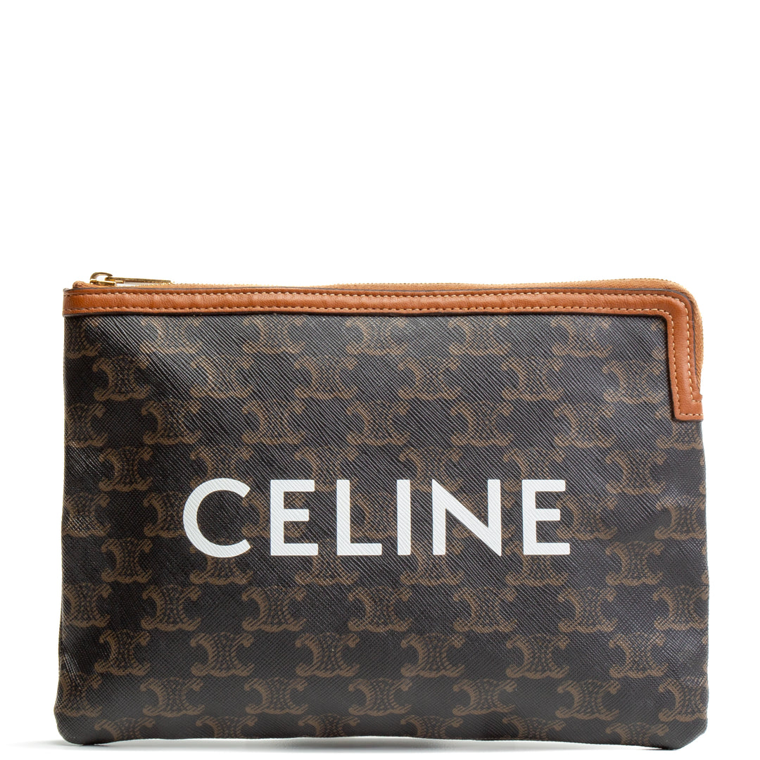 CELINE Triomphe Pouch - OUTLET FINAL SALE