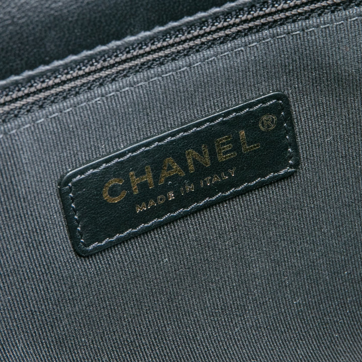 CHANEL On And On Flap Bag - Black