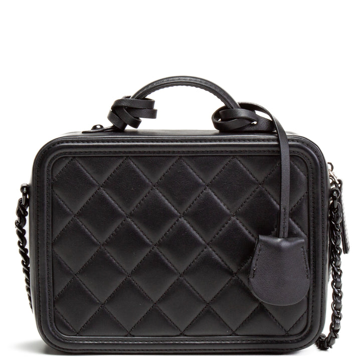 CHANEL Incognito CC Filigrane Vanity Schultertasche - So Black