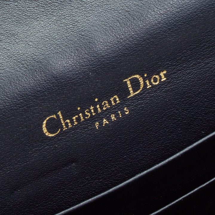 CHRISTIAN DIOR Sattelgürteltasche - Marineblau