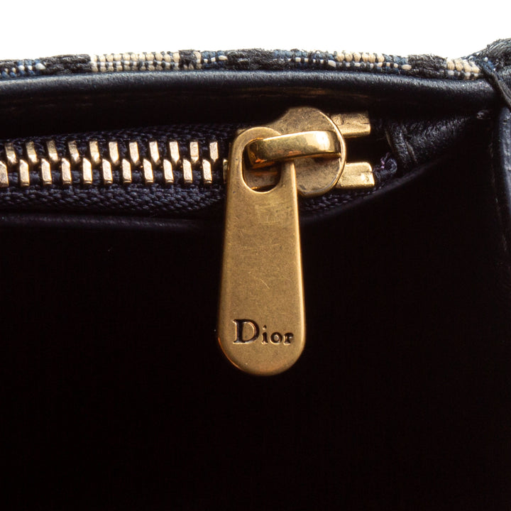 CHRISTIAN DIOR Sattelgürteltasche - Marineblau