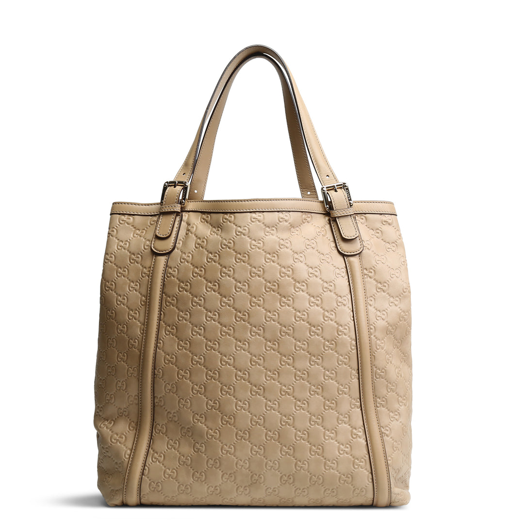 GUCCI Britt Große Tragetasche - Beige