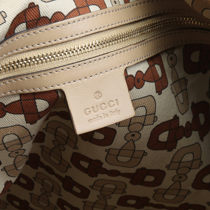 GUCCI Britt Große Tragetasche - Beige