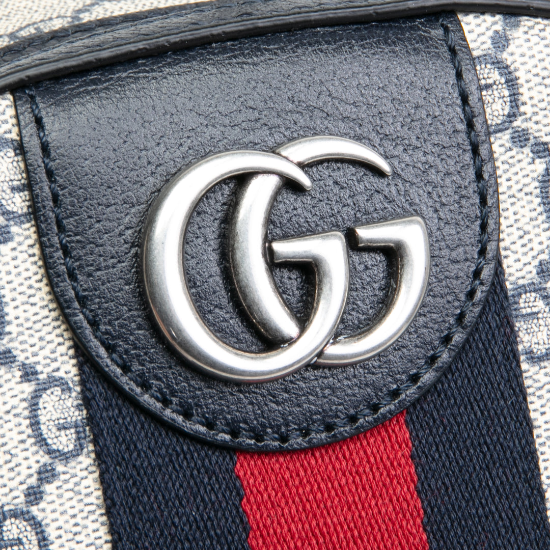 GUCCI GG Ophidia Small Backpack - Navy