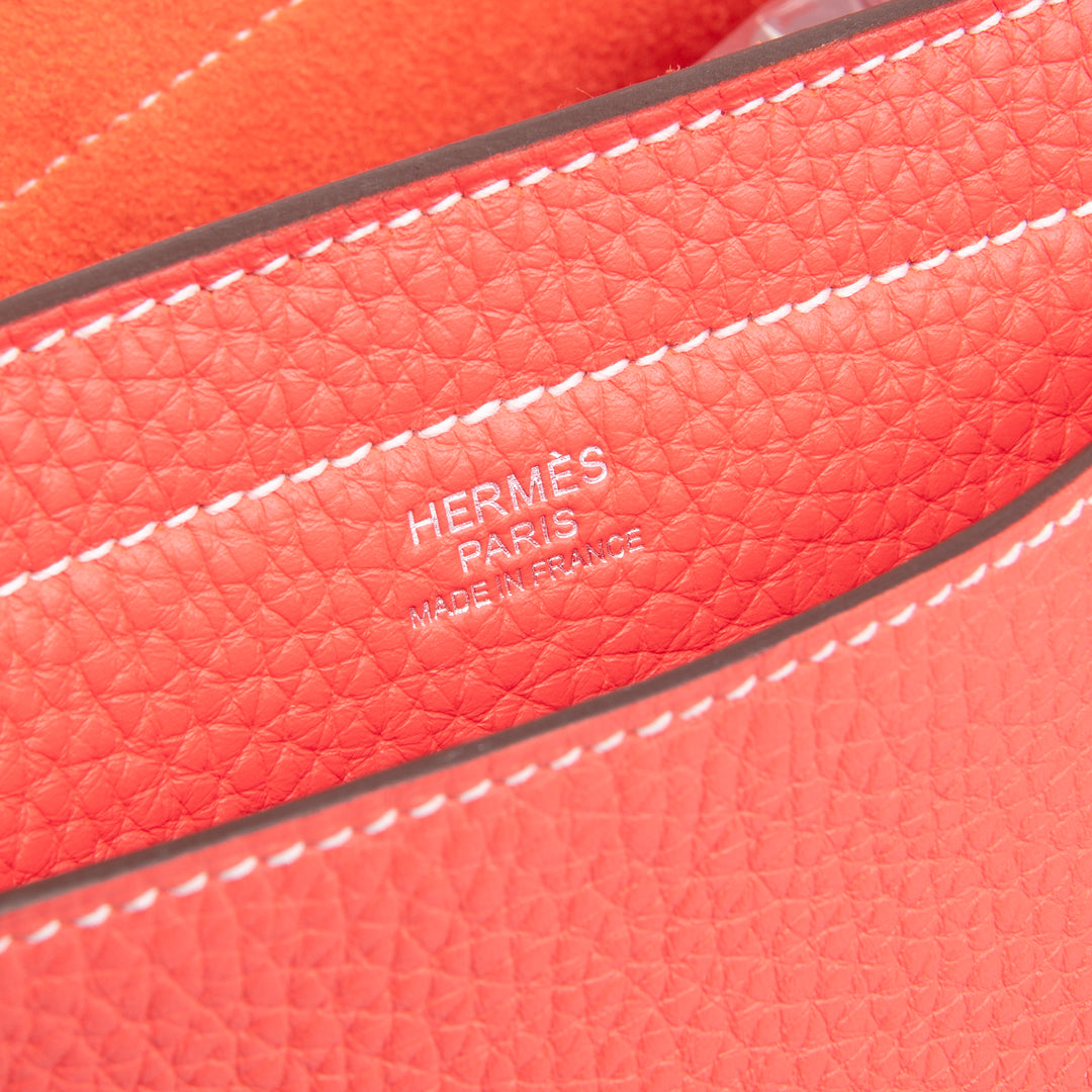 HERMES Clemence Cabasellier 31 - Rose Texas (Koralle)