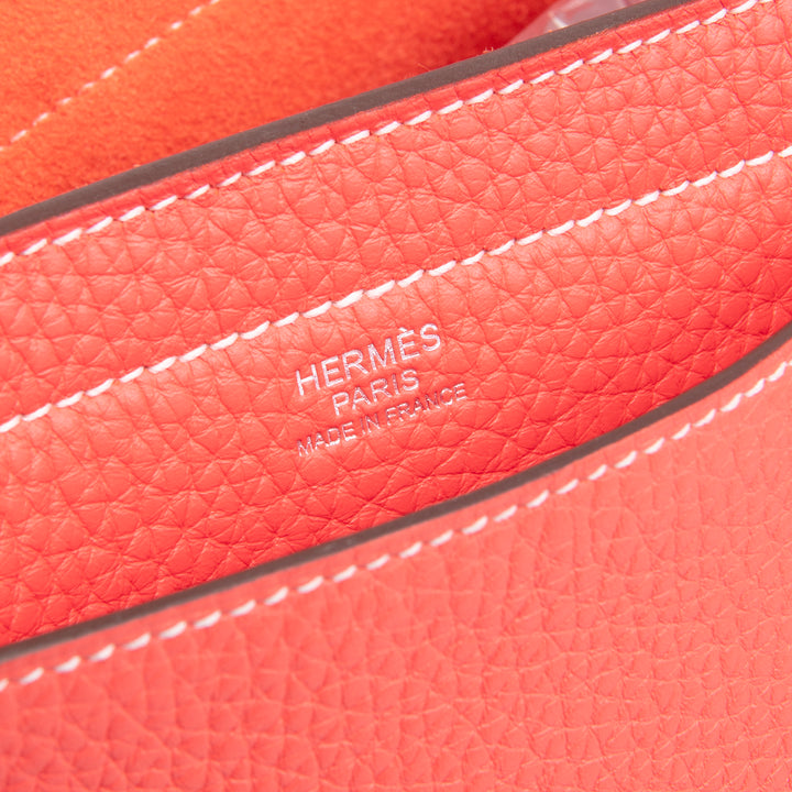 HERMES Clemence Cabasellier 31 - Rose Texas (Koralle)