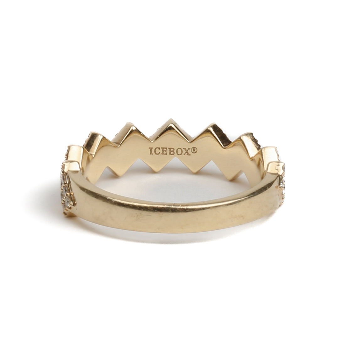 ICEBOX Diamond Zigzag Ring - FINAL SALE