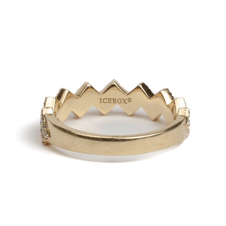 ICEBOX Diamond Zigzag Ring - FINAL SALE