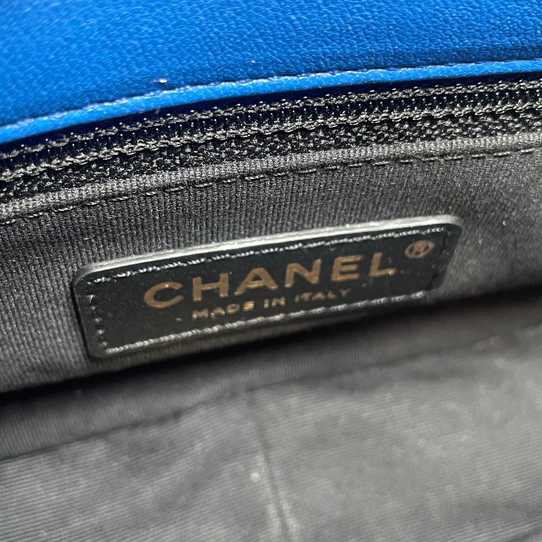 CHANEL Color Burst Umhängetasche - Blau