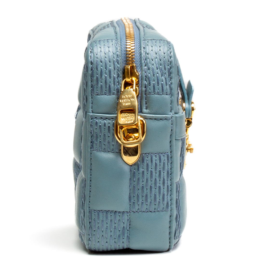 Louis Vuitton Damier Quilt Troca - Blau