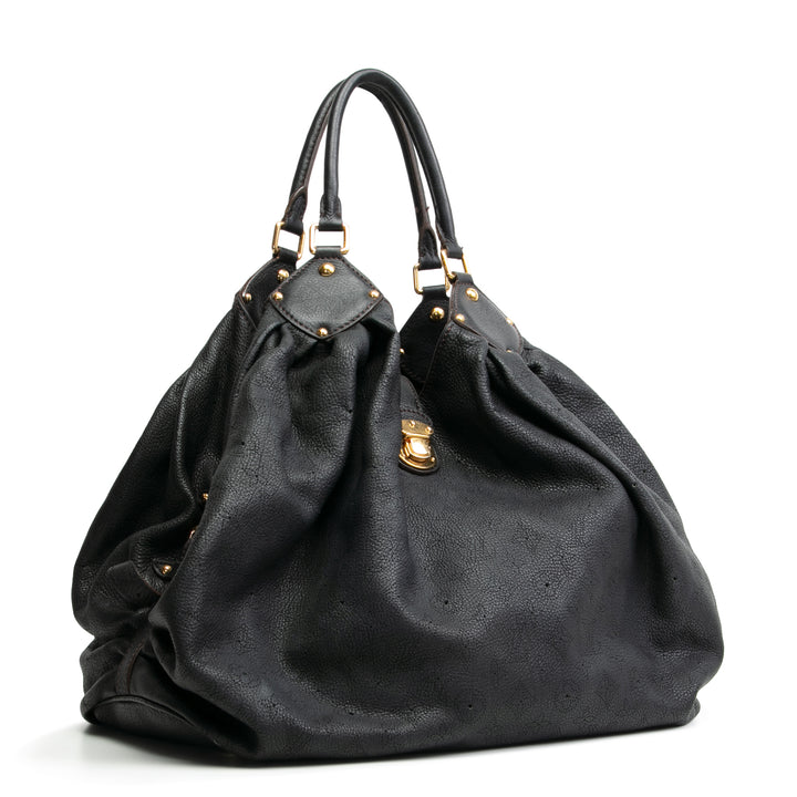 Louis Vuitton Mahina Hobo xxl Black-Outlet Final Sale