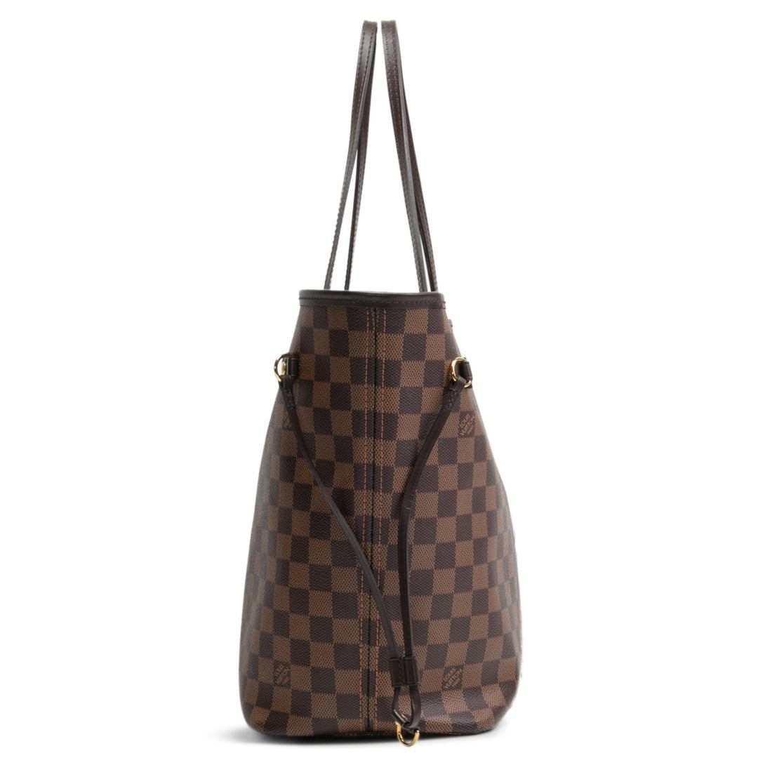 LOUIS VUITTON Damier Ebene Neverfull MM mit Beutel