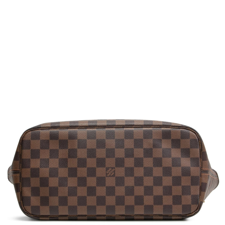 LOUIS VUITTON Damier Ebene Neverfull MM mit Beutel