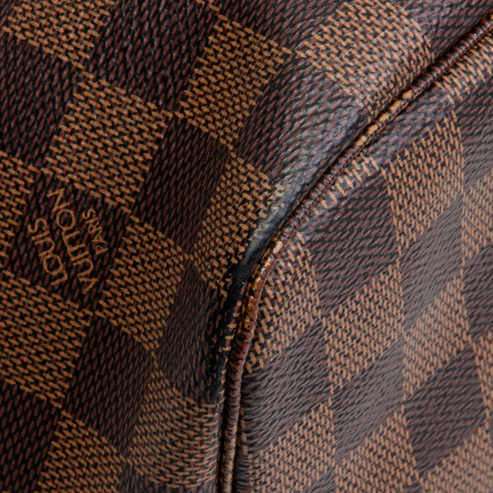 LOUIS VUITTON Damier Ebene Neverfull MM mit Beutel