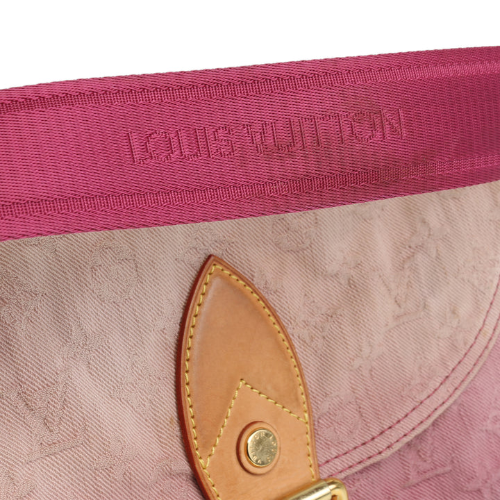 LOUIS VUITTON Monogram Denim Sunray Schultertasche - Rouge Fauviste