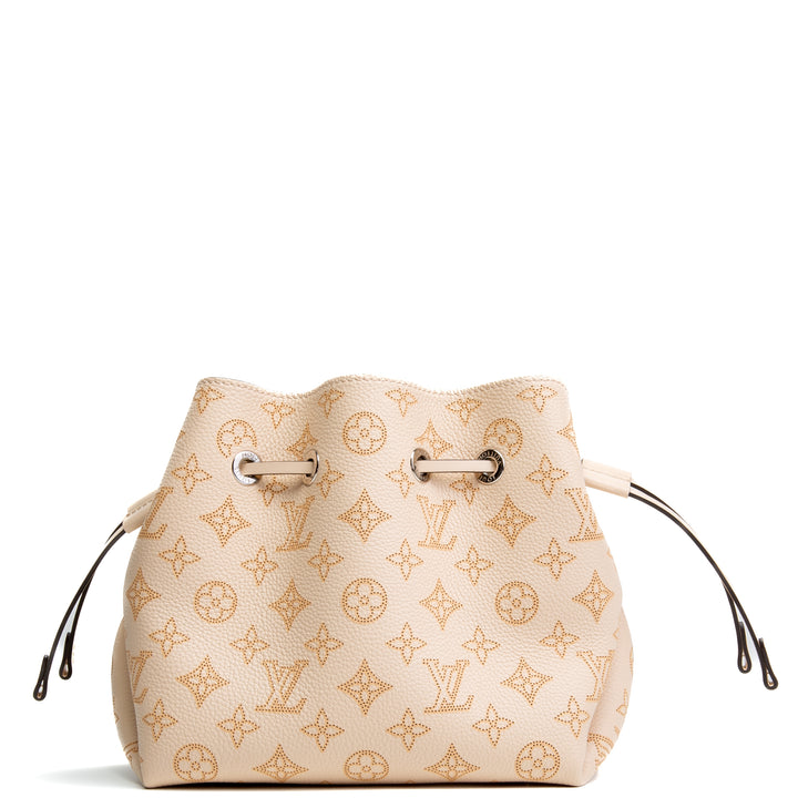 LOUIS VUITTON Monogram Mahina Bella w/ coin purse - Beige