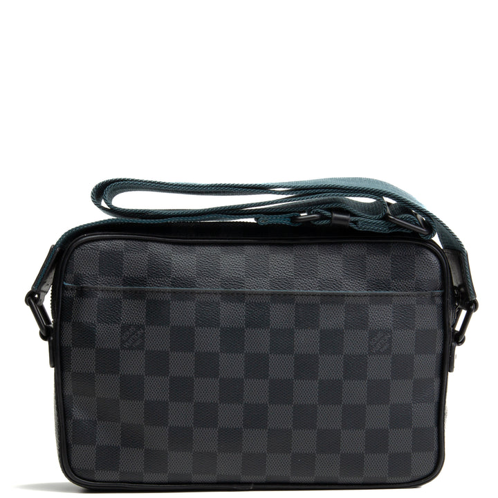 LOUIS VUITTON Damier Graphite Alpha Messenger Bag OUTLET ENDVERKAUF