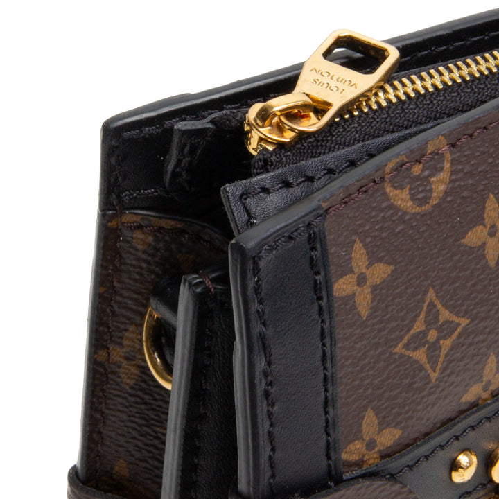 LOUIS VUITTON Weiche Clutch mit umgekehrtem Monogramm