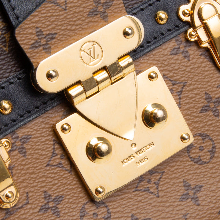 LOUIS VUITTON Weiche Clutch mit umgekehrtem Monogramm