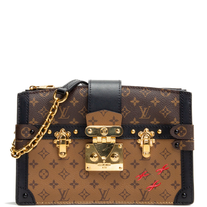 LOUIS VUITTON Weiche Clutch mit umgekehrtem Monogramm