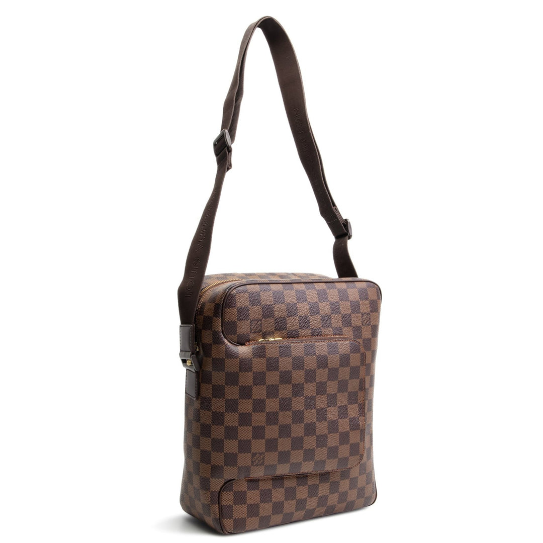 LOUIS VUITTON Damier Ebene Olav MM Messenger