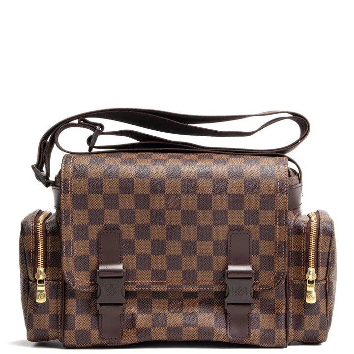 LOUIS VUITTON Damier Ebene Melville Reporter – OUTLET ENDVERKAUF