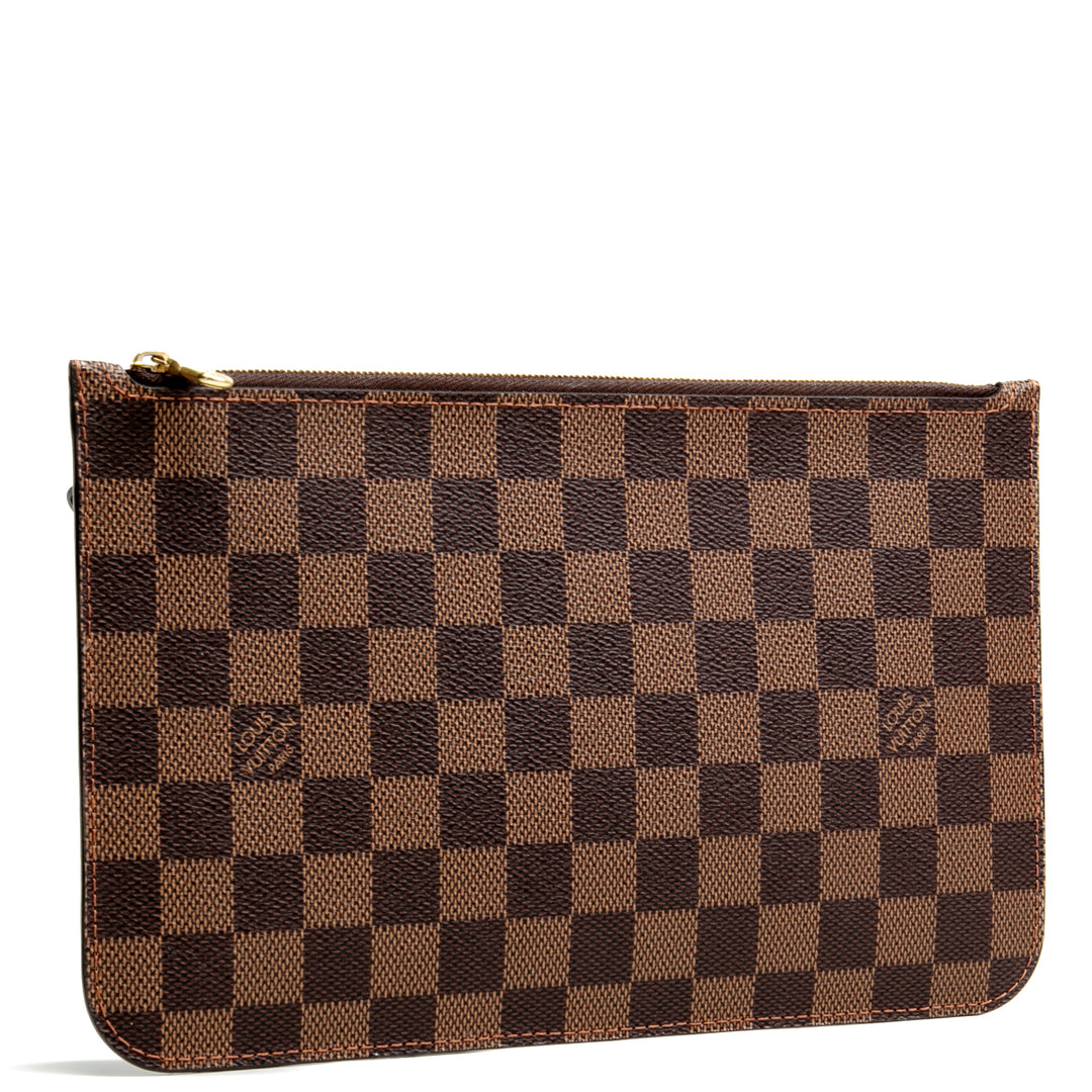 LOUIS VUITTON Damier Ebene Neverfull Pochette/Beutel