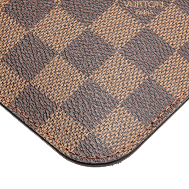 LOUIS VUITTON Damier Ebene Neverfull Pochette/Beutel