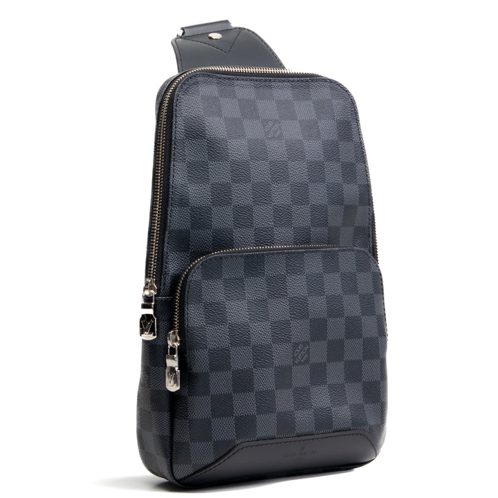 LOUIS VUITTON Avenue Sling – Damier Graphite