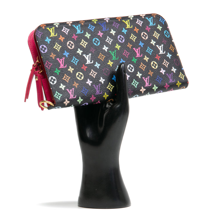 LOUIS VUITTON Multicolore Insolite Wallet - Black