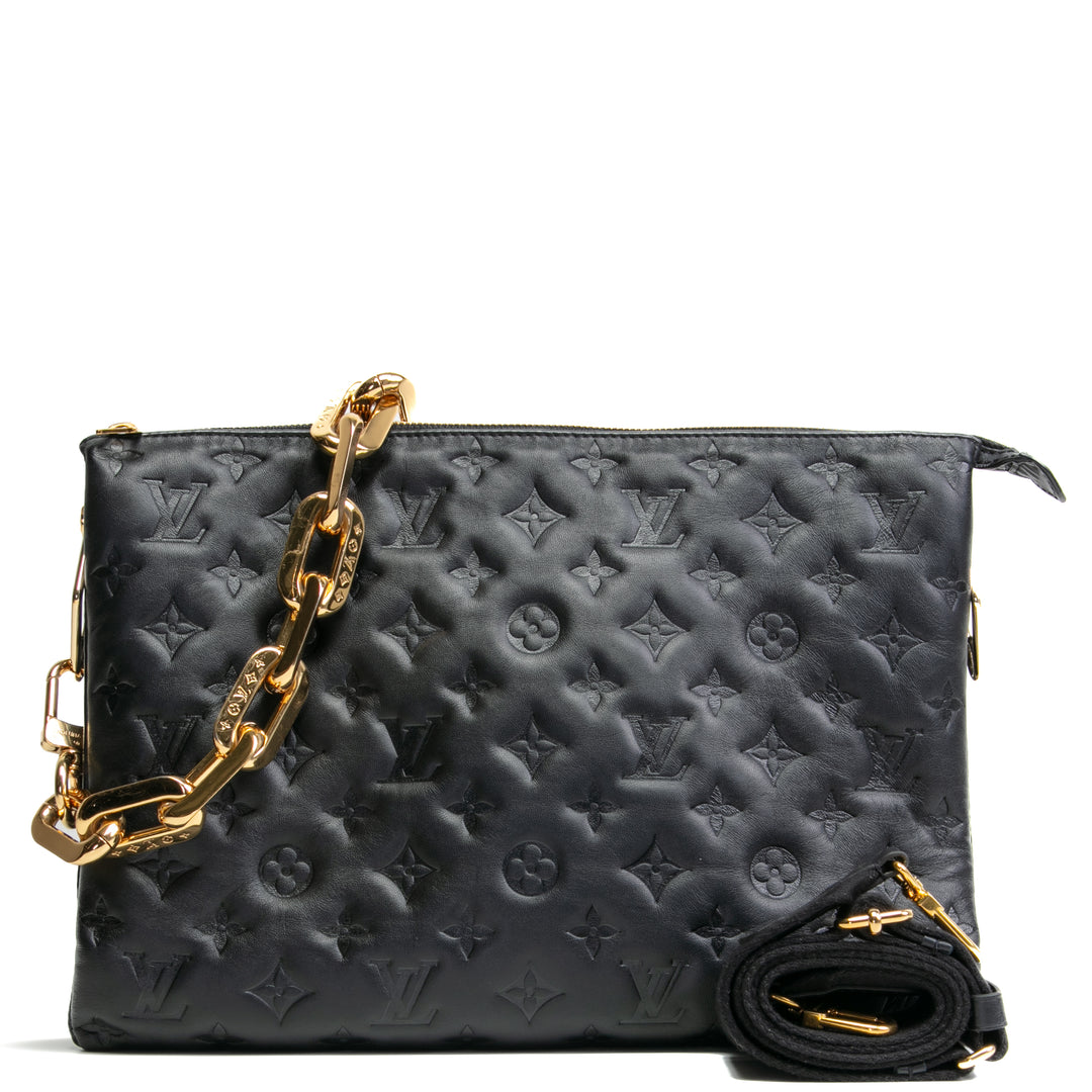 Louis Vuitton Monogram Coussin Mm- schwarz