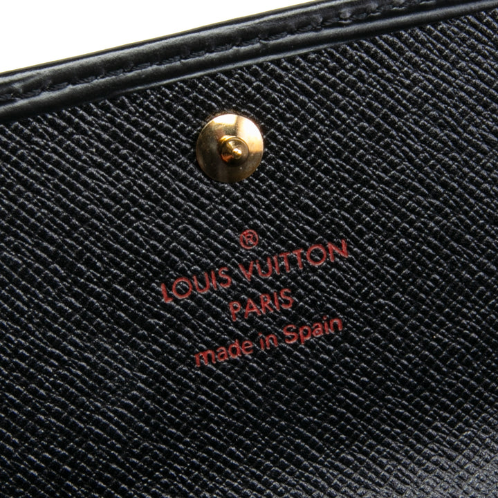 LOUIS VUITTON Vintage Sarah Geldbörse - Schwarz