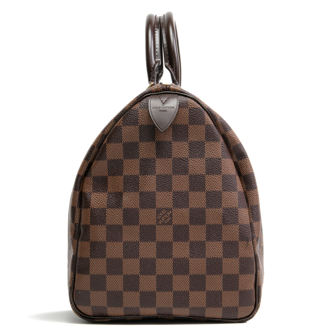 LOUIS VUITTON Damier Ebene Speedy 35