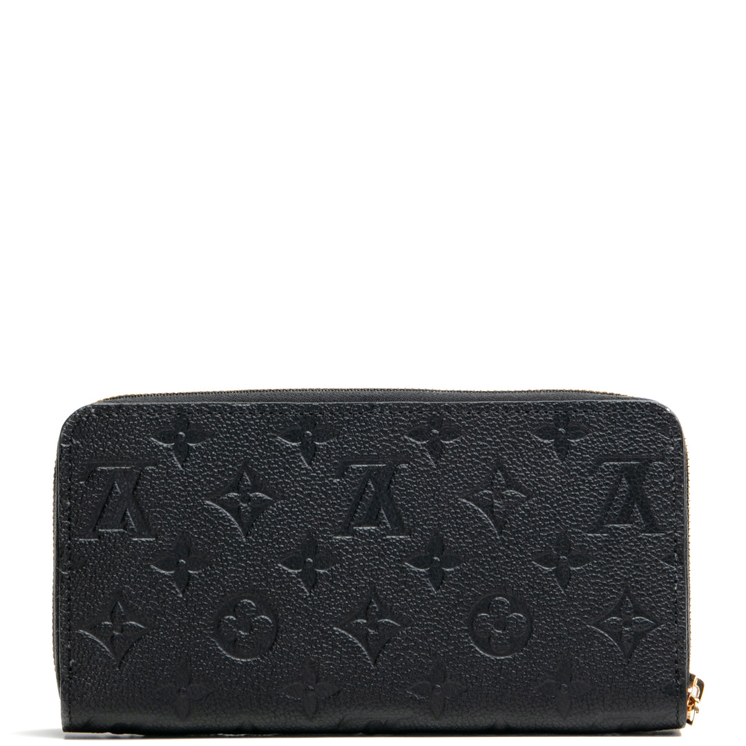 LOUIS VUITTON Zippy Wallet - Black