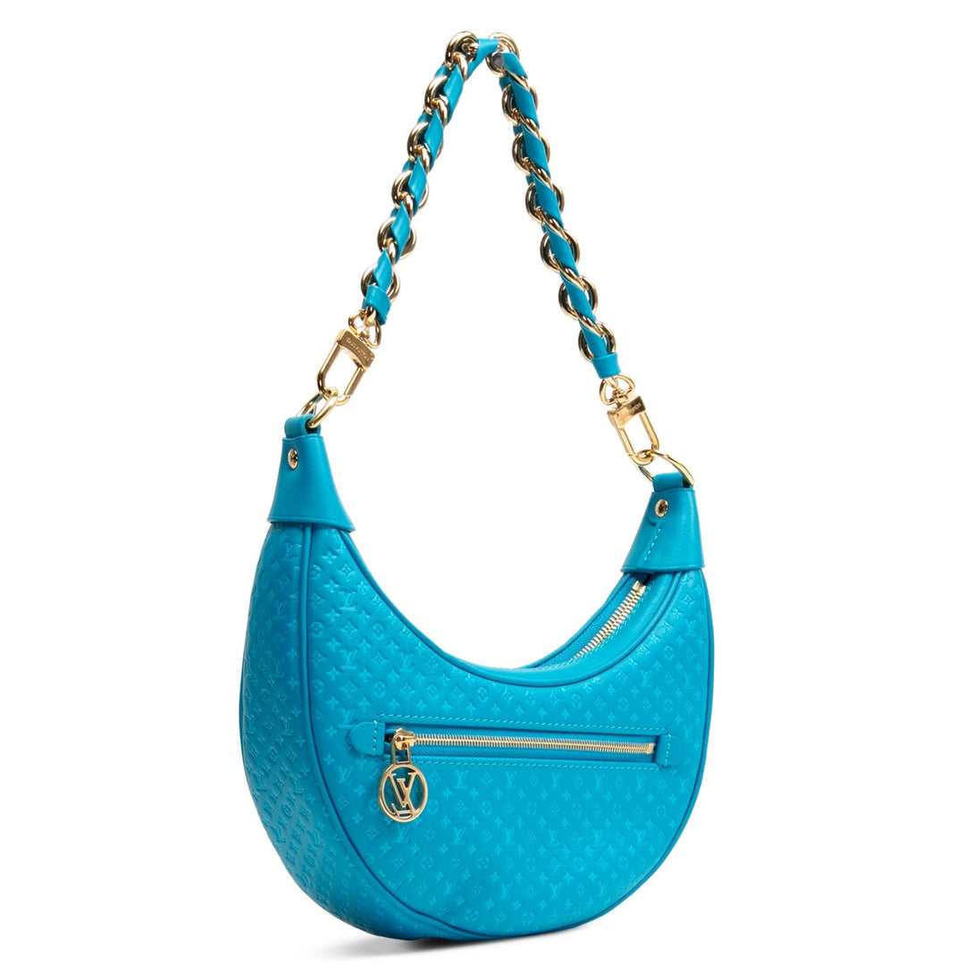 LOUIS VUITTON Nanogram Loop PM Tasche - Blau