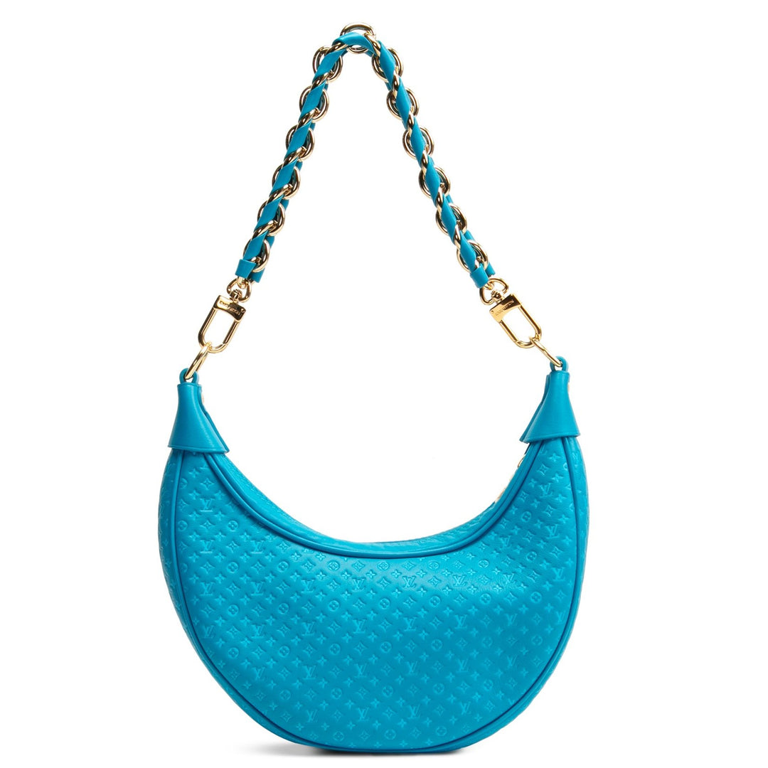 LOUIS VUITTON Nanogram Loop PM Tasche - Blau