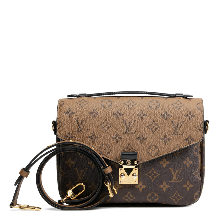 LOUIS VUITTON Pochette Metis Monogram Reverse