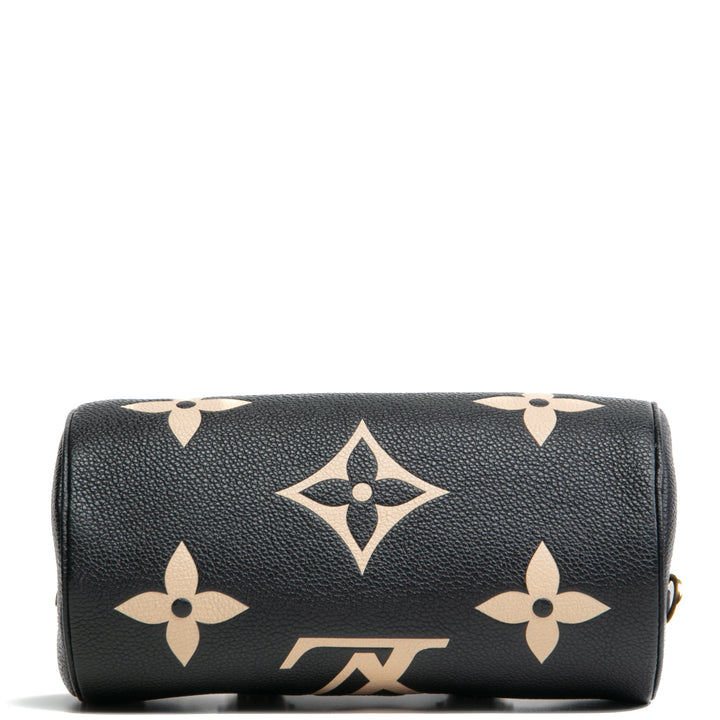 LOUIS VUITTON Papillon BB Bag - Bicolor Black