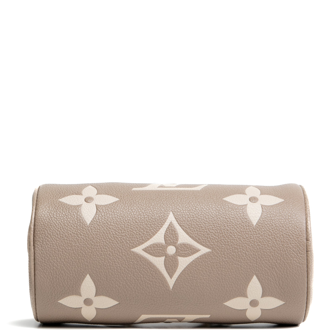 LOUIS VUITTON Papillon BB Bag - Bicolor Tourterelle