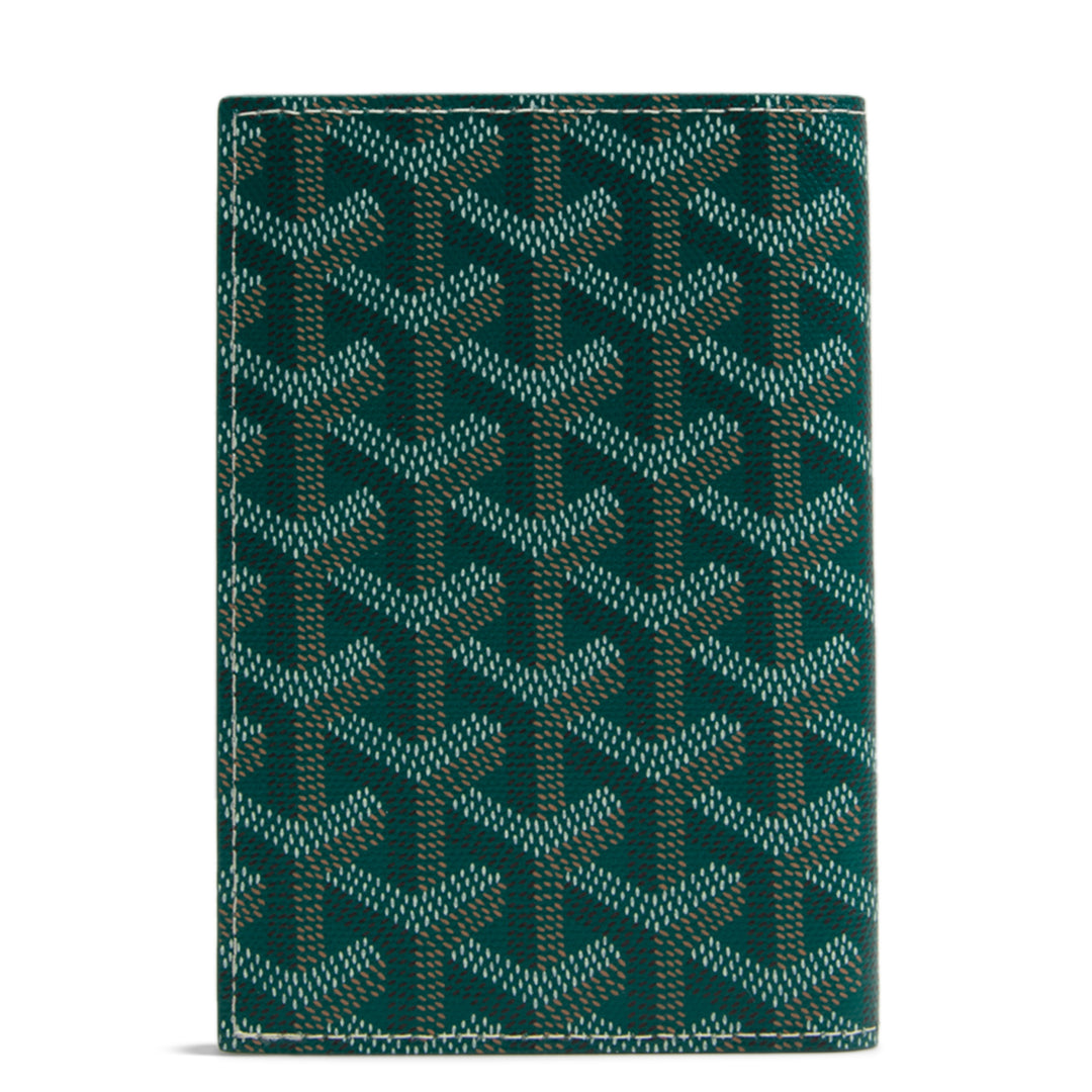 GOYARD Grenelle Passport Cover-Green