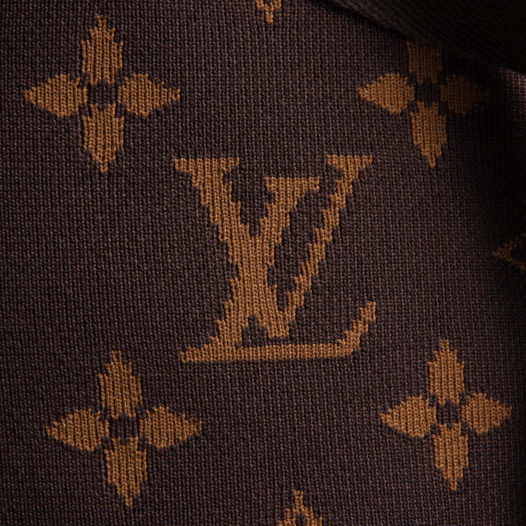 LOUIS VUITTON Horizon Soft Duffle 55 - Jacquard-Strick