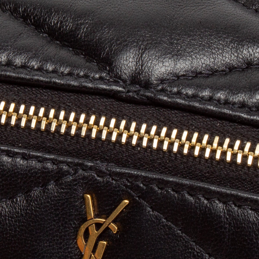 SAINT LAURENT Sade Mittelgroße Schlauchtasche - Schwarz