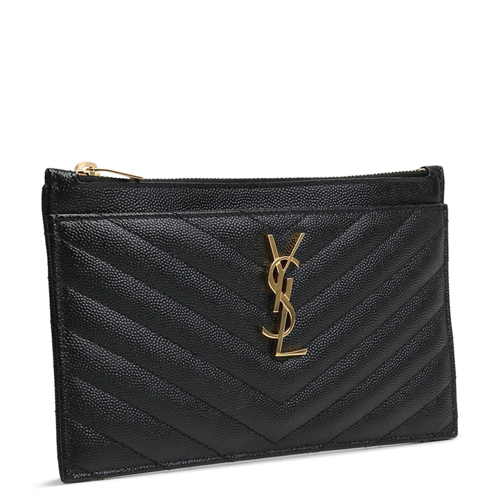 SAINT LAURENT Bill Pouch - Black