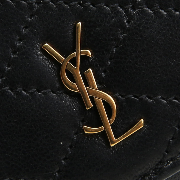 SAINT LAURENT Rider Wallet - Black